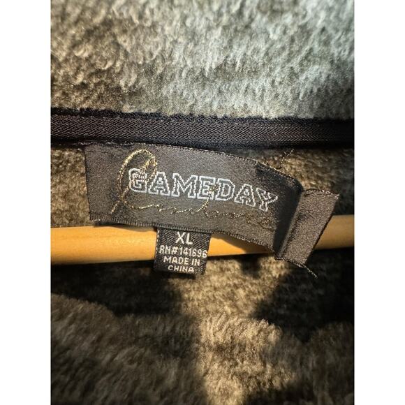 TCU Horned Frogs Fleece Pullover Jacket Women's Size XL Gray Gameday - Picture 8 of 8